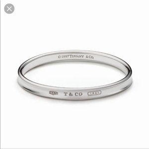 Tiffany & Co. "1837" Oval Bangle
